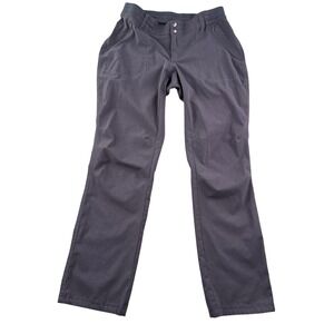 Kuhl Pants Women 10R Gray Outdoors Strattus Ripstop Knit Hiking Outdoors 6234